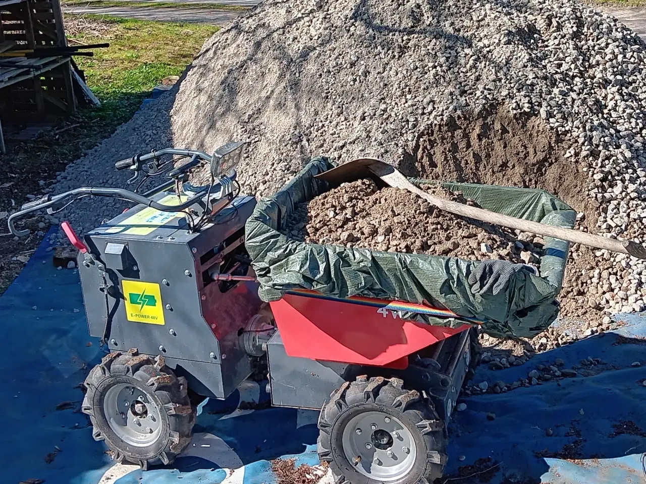 Billede 4 - DUMPER - elektrisk - 4 hjuls træk !