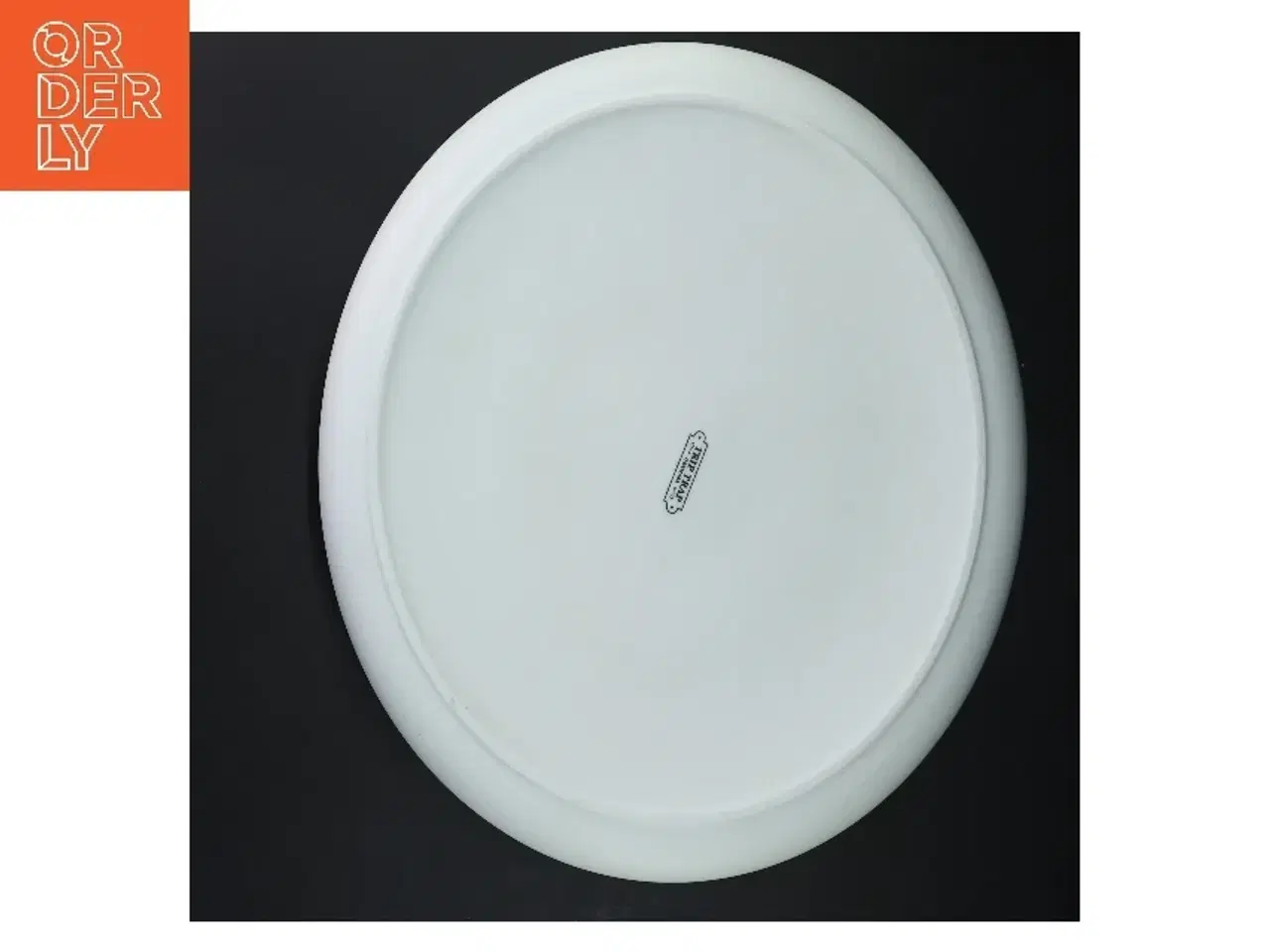 Billede 2 - Hvid rund skål fra Trip Trap (str. Ø 33 cm)