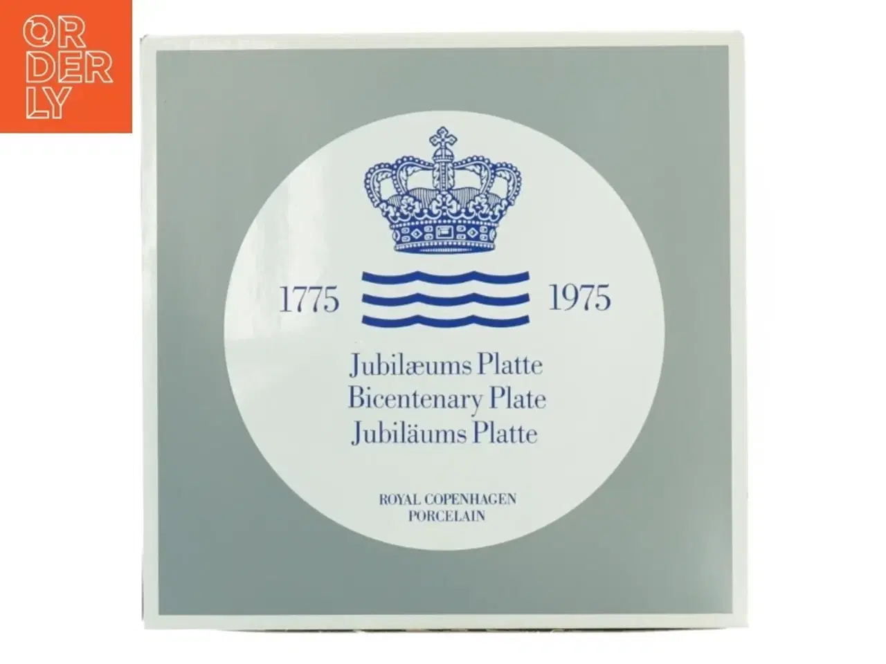 Billede 3 - Royal Copenhagen Jubilæumsplatte fra Royal Copenhagen (str. Diameter 18 cm)