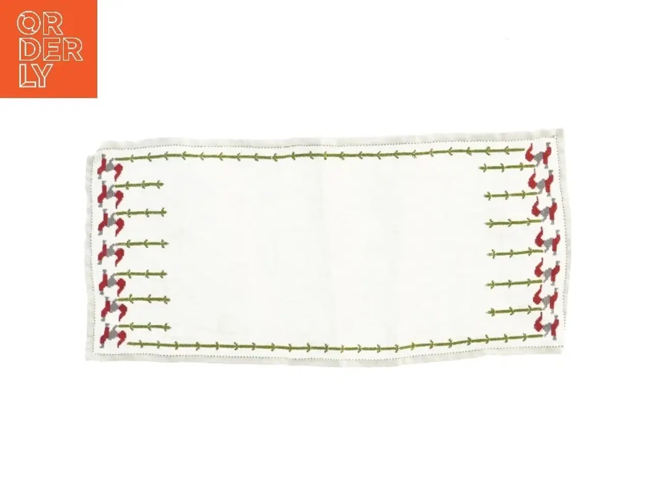 Billede 2 - Bordløber med jule broderi (str. 43x20 cm)