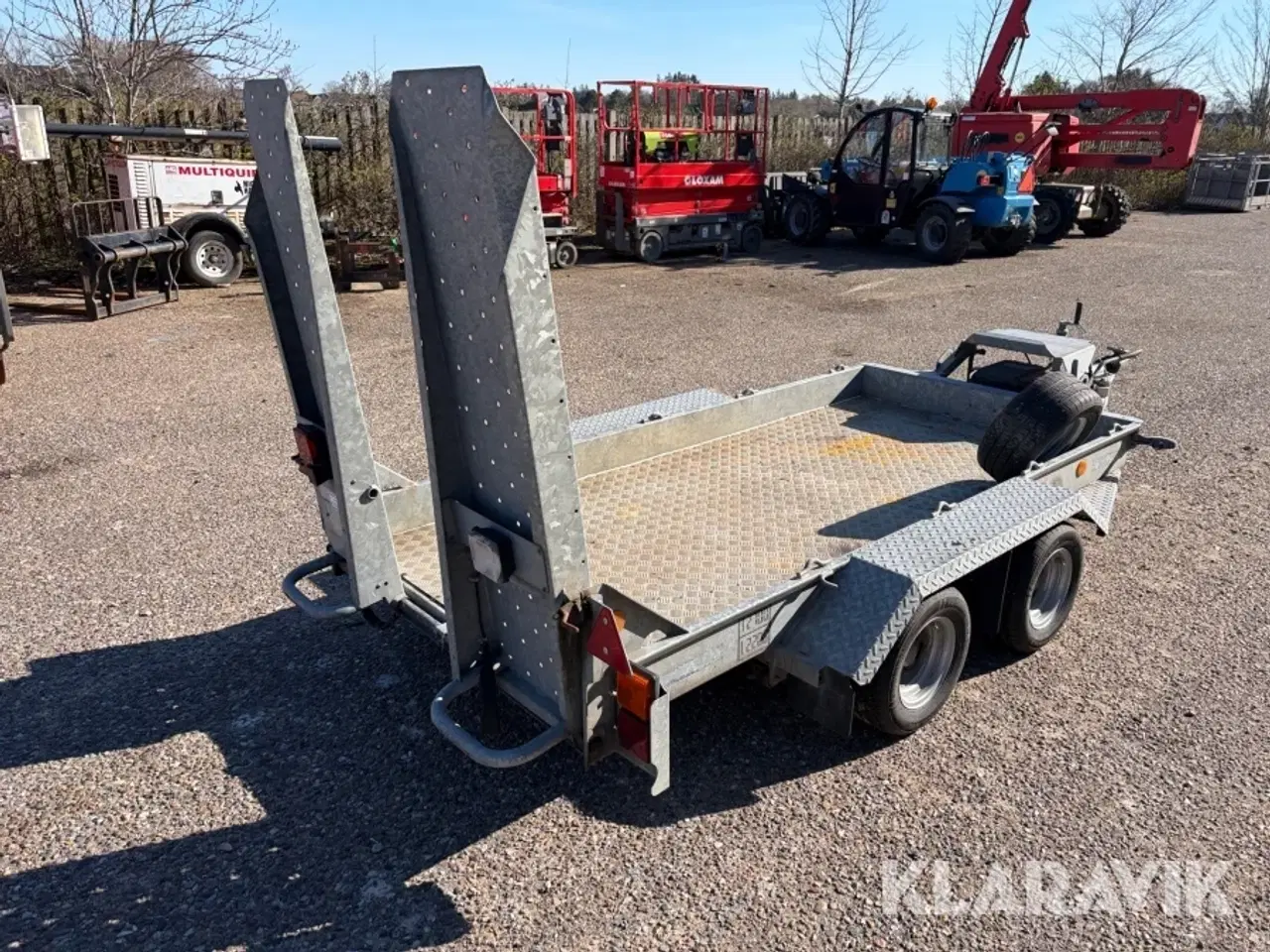 Billede 3 - Maskintrailer Ifor Williams GH94-s - 2700kg med bremser