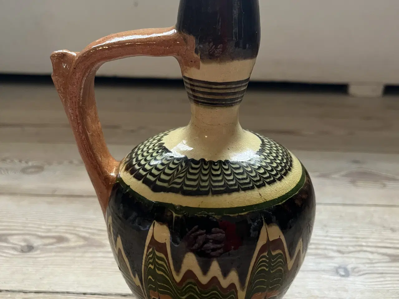 Billede 3 - Keramik kande med løbeglasur