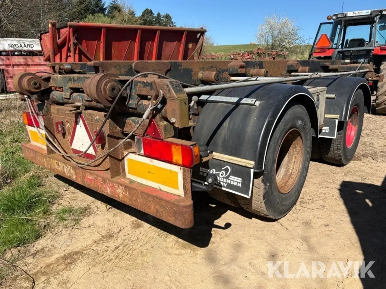 Billede 3 - Anhænger med wirehejs