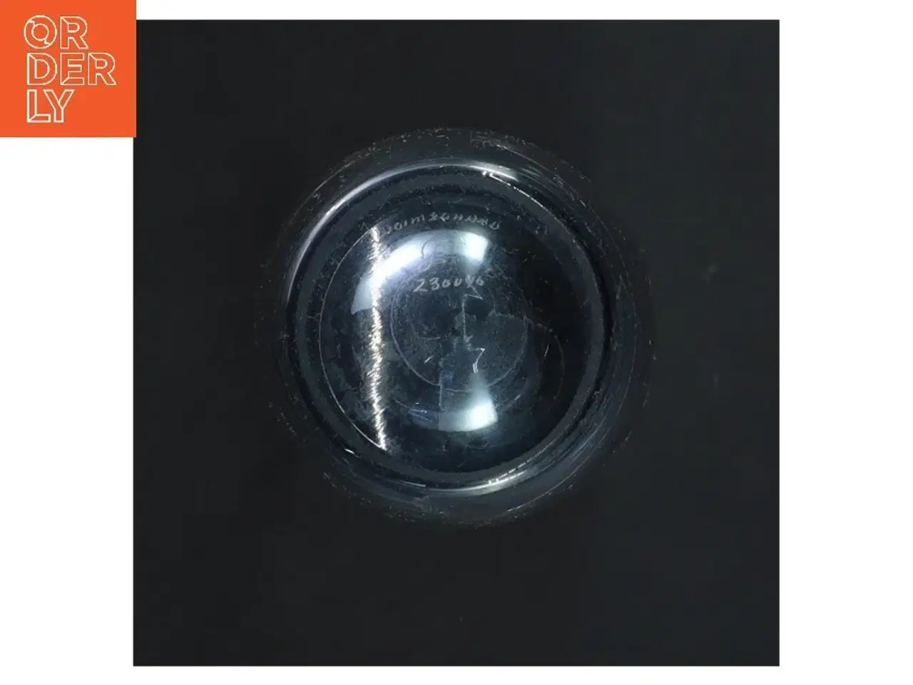 Billede 2 - Glasvase (str. 19 cm) fra holmegaard