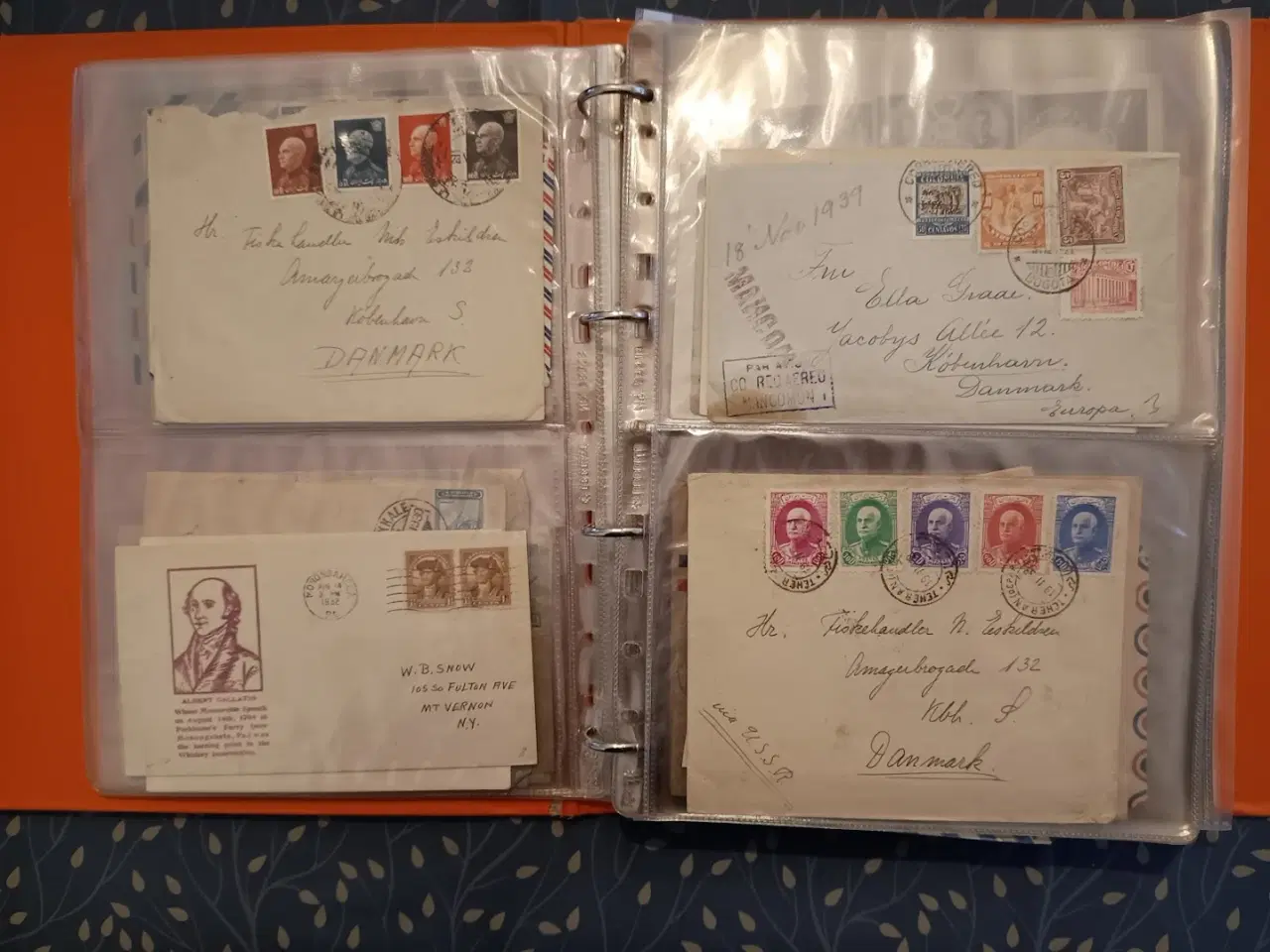 Billede 6 - Mappe med gamle breve