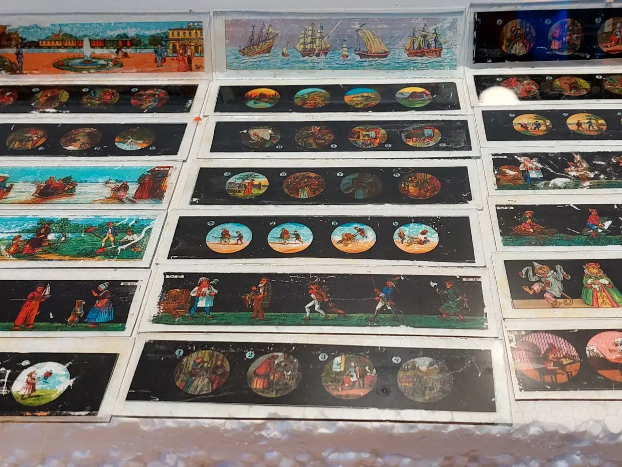 Billede 5 - Lysbilledfremviser med 36 glasplader