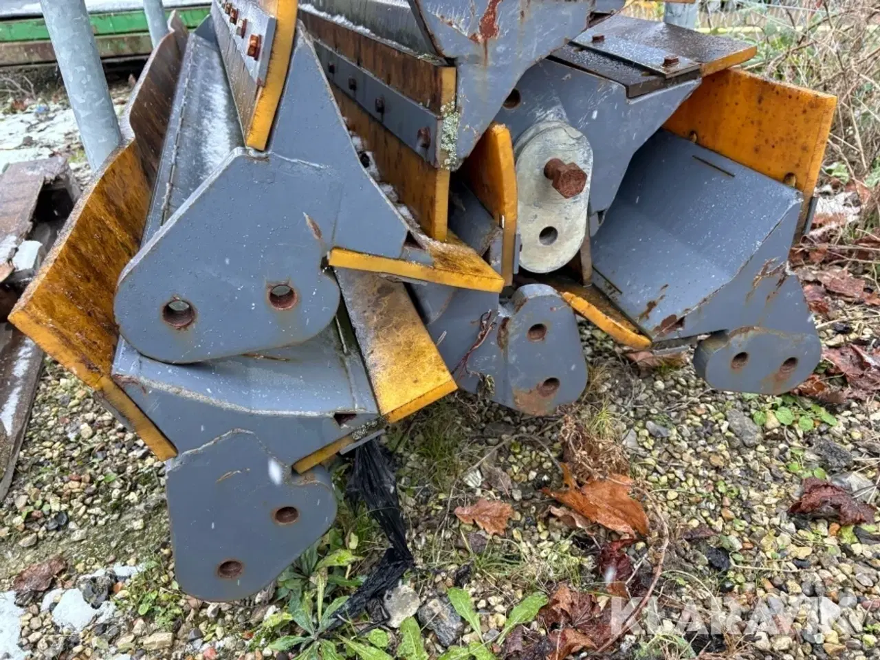 Billede 8 - Skrabere/tromleredskaber til vejtromle HAMM