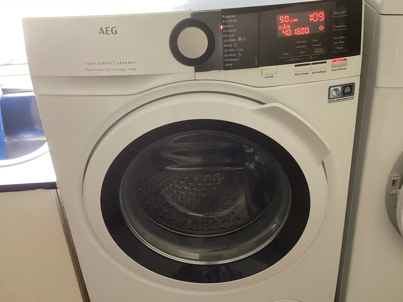 Billede 1 - AEG vaskemaskine 9kg