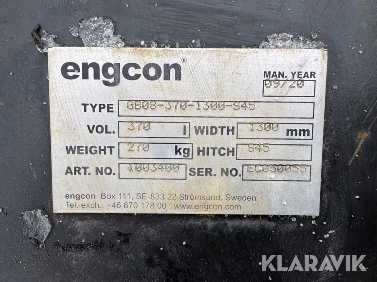 Billede 5 - Skovle Engcon 2 styks