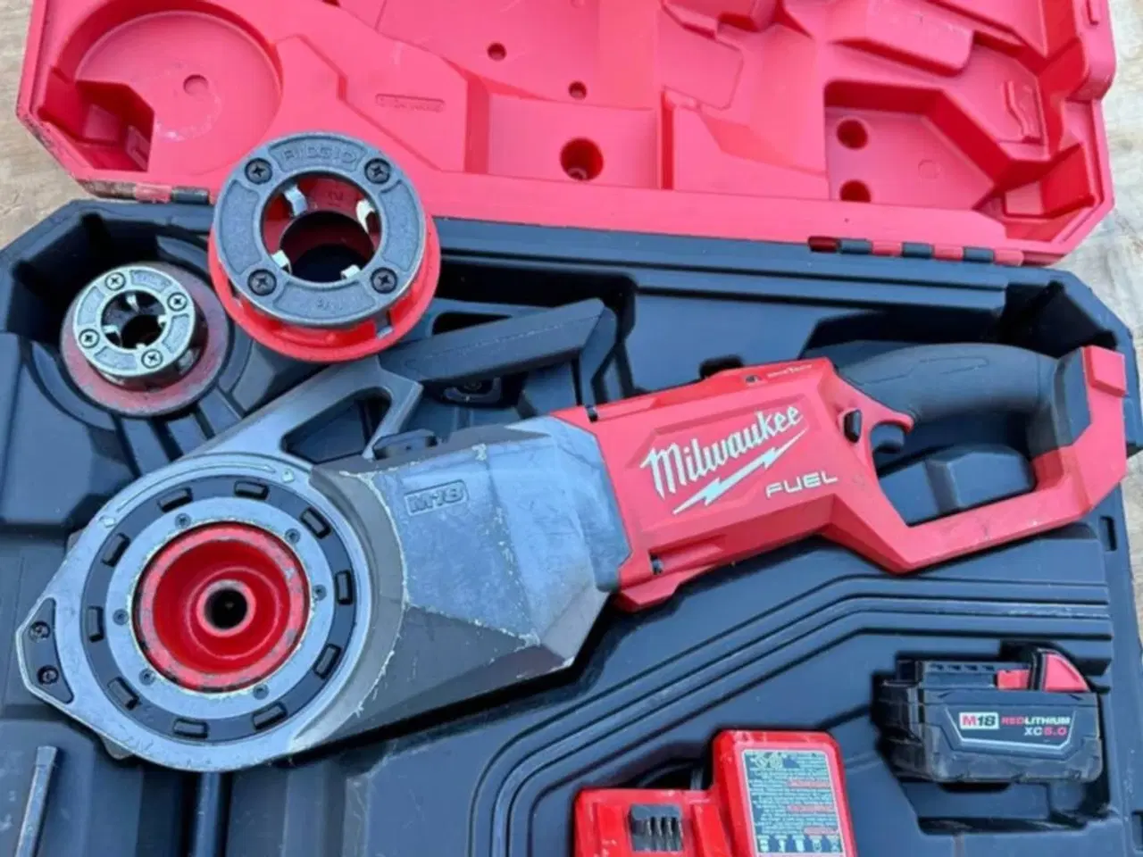 Billede 1 - Milwaukee Rørgevindskærer Sæt