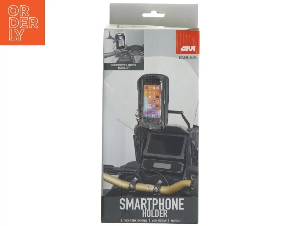Billede 1 - Givi smartphone holder til mc og cykel