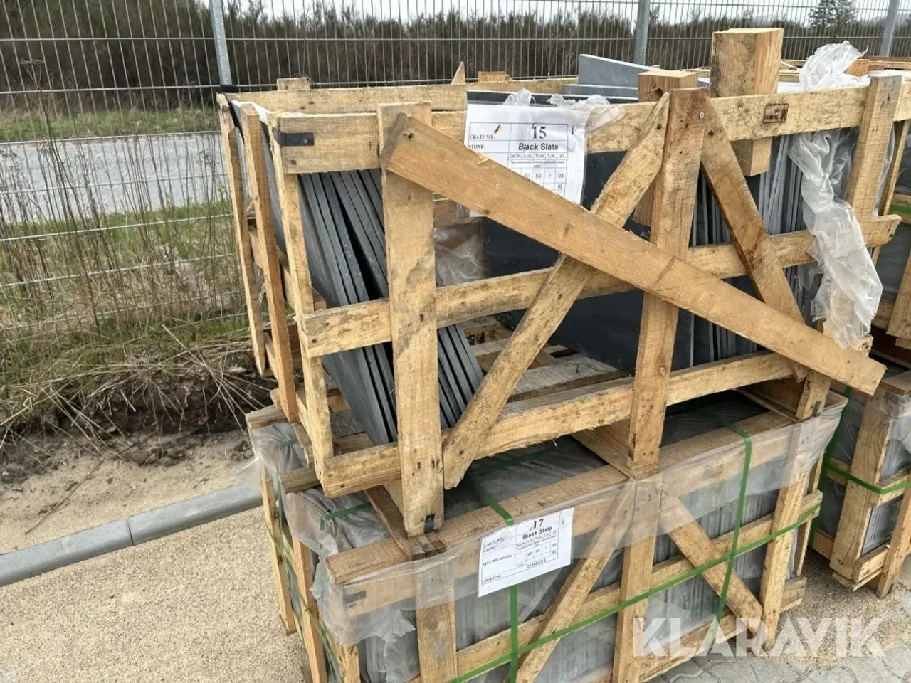 Billede 1 - Kinesisk skiffer Black slate, 34m2