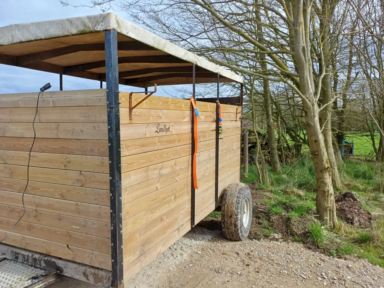 Billede 3 - Kreaturvogn. Nye sider og bund