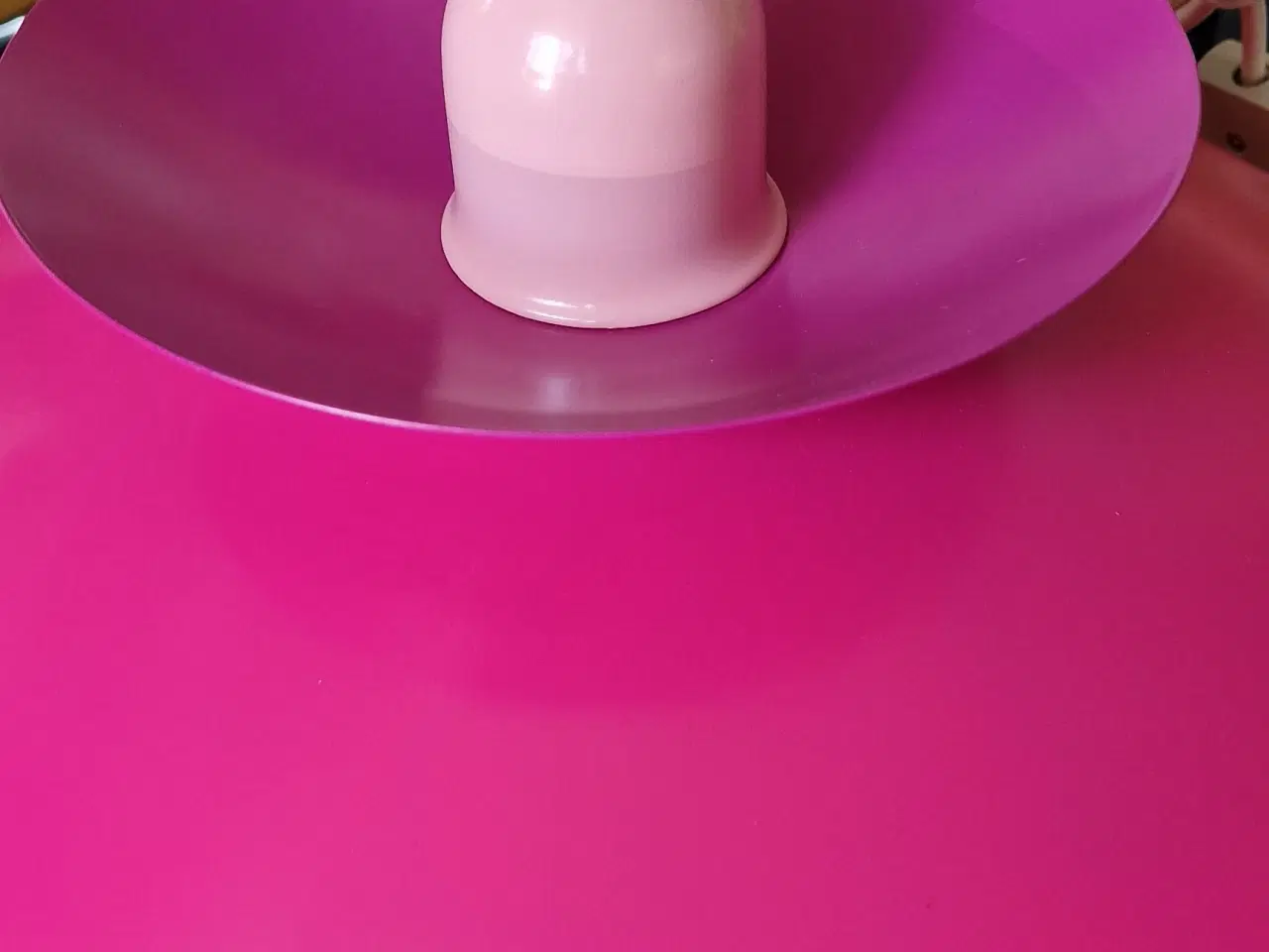 Billede 8 - Stor funky og unik pendel fra 80'erne i pink, lill
