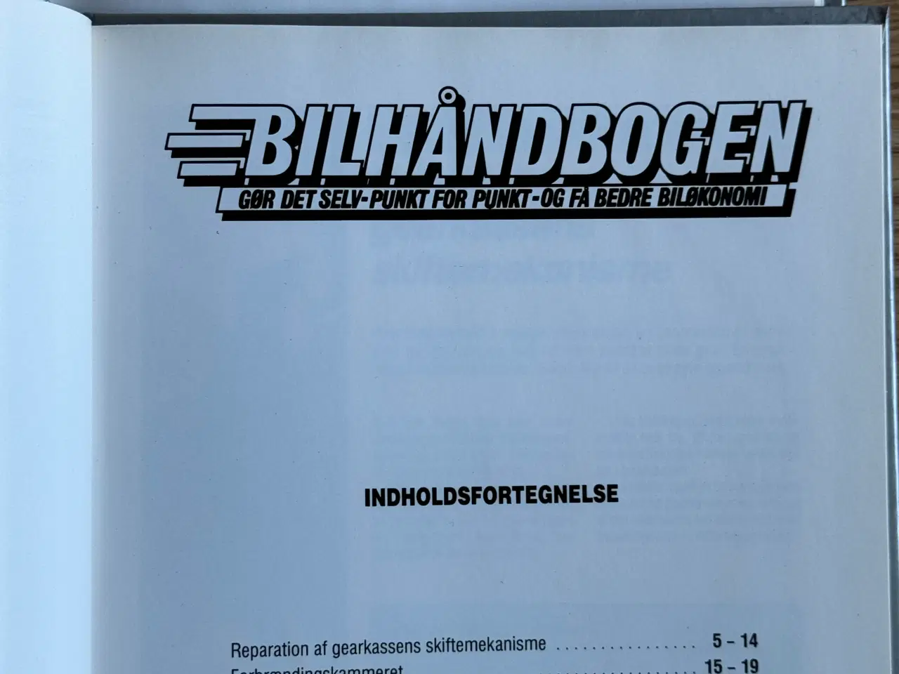 Billede 5 - Bilhåndbogen og rep. ringbind