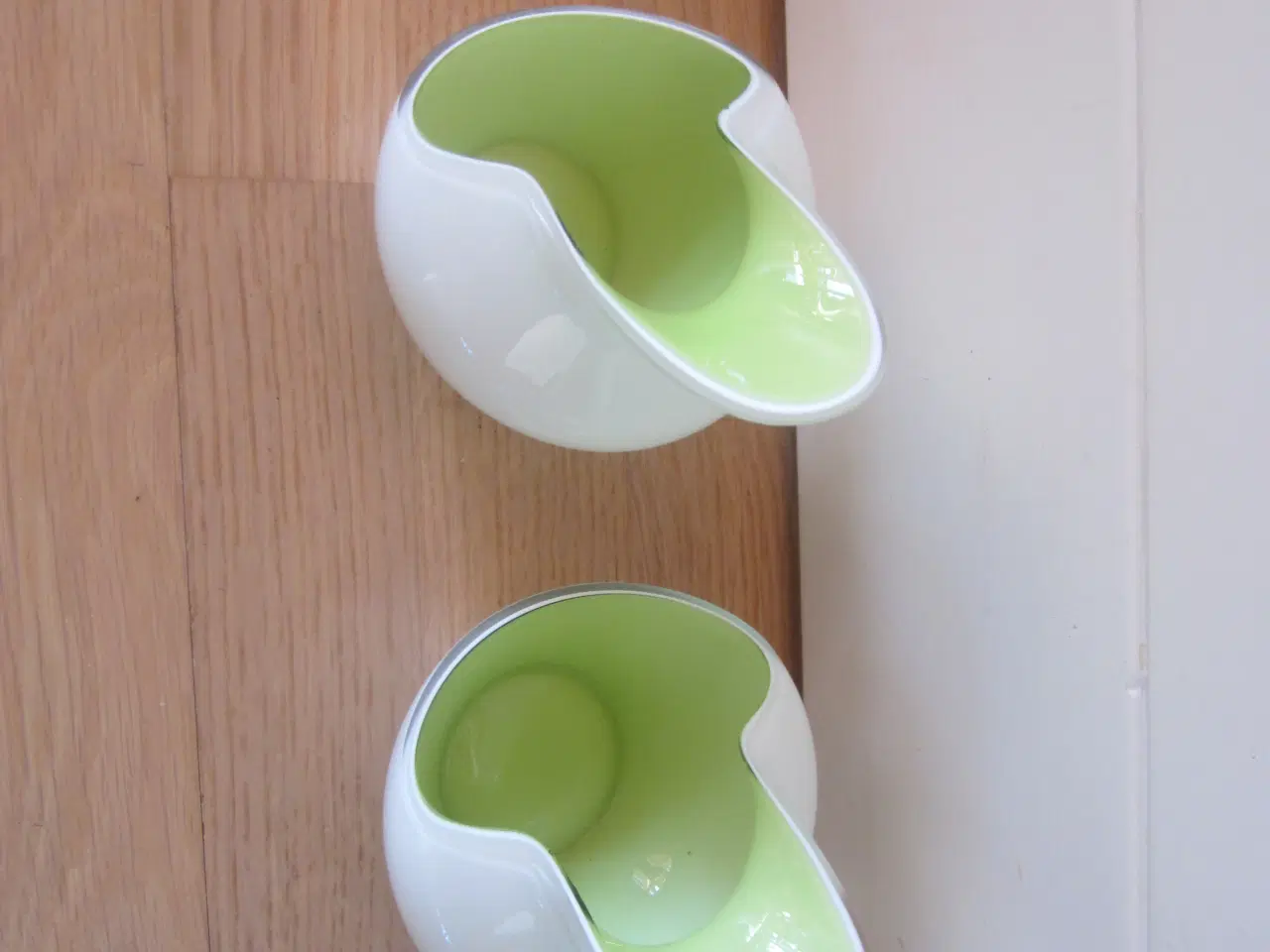 Billede 4 - 2 fine Herstal fyrfadsstager samlet 75 kr