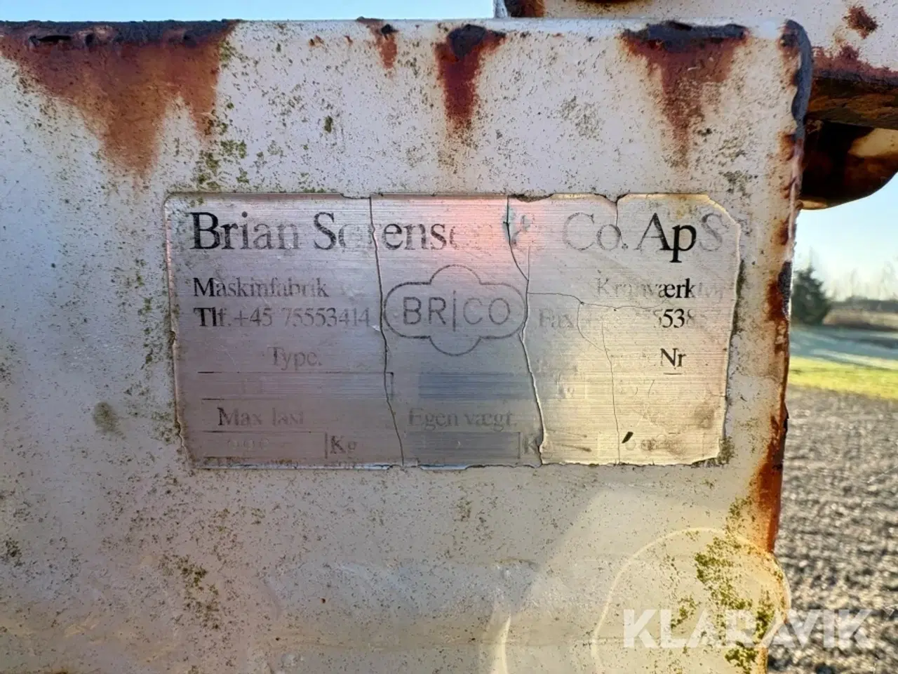 Billede 3 - Pallegafler til Kran