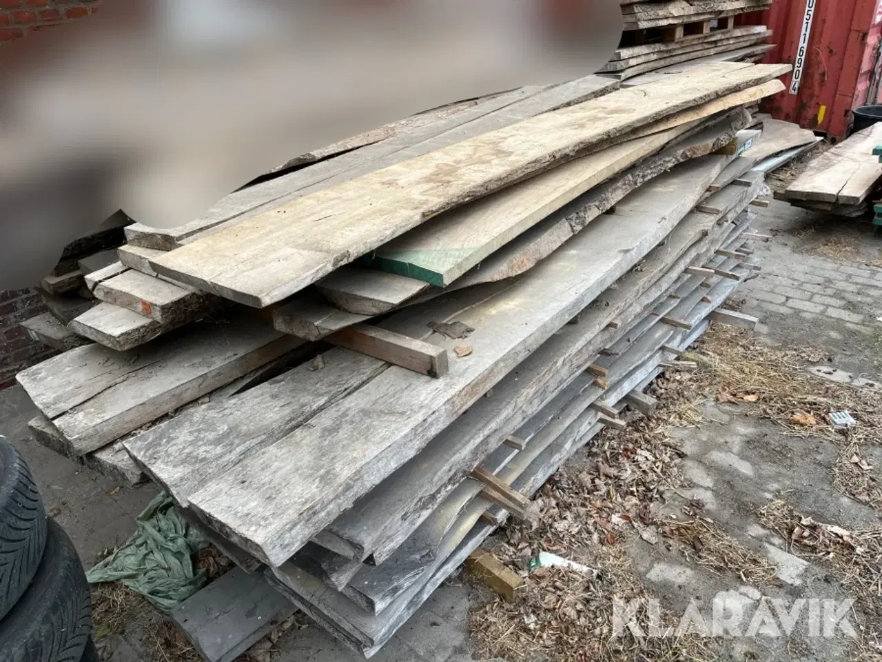 Billede 2 - Palle med planker cirka 30 styk