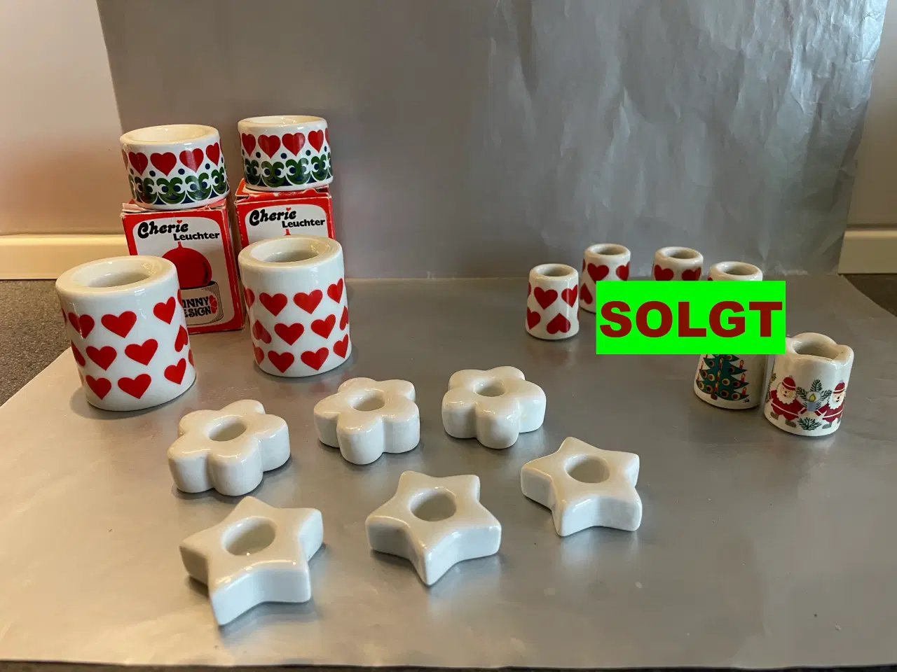 Billede 1 - Forskellige lysestager bl.a. fra Funny Design