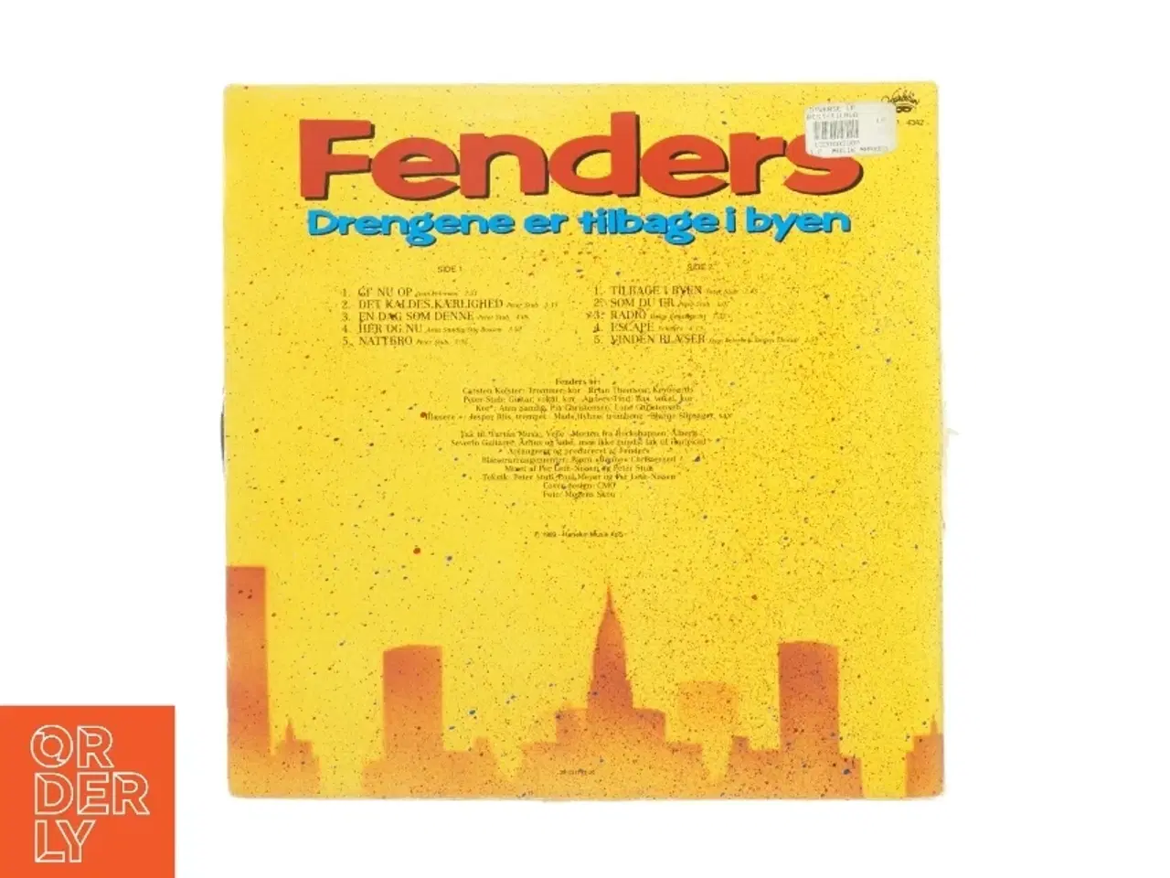 Billede 2 - Fenders Drengene er tilbage i byen med Fenders (LP) (str. 31 x 31 cm)