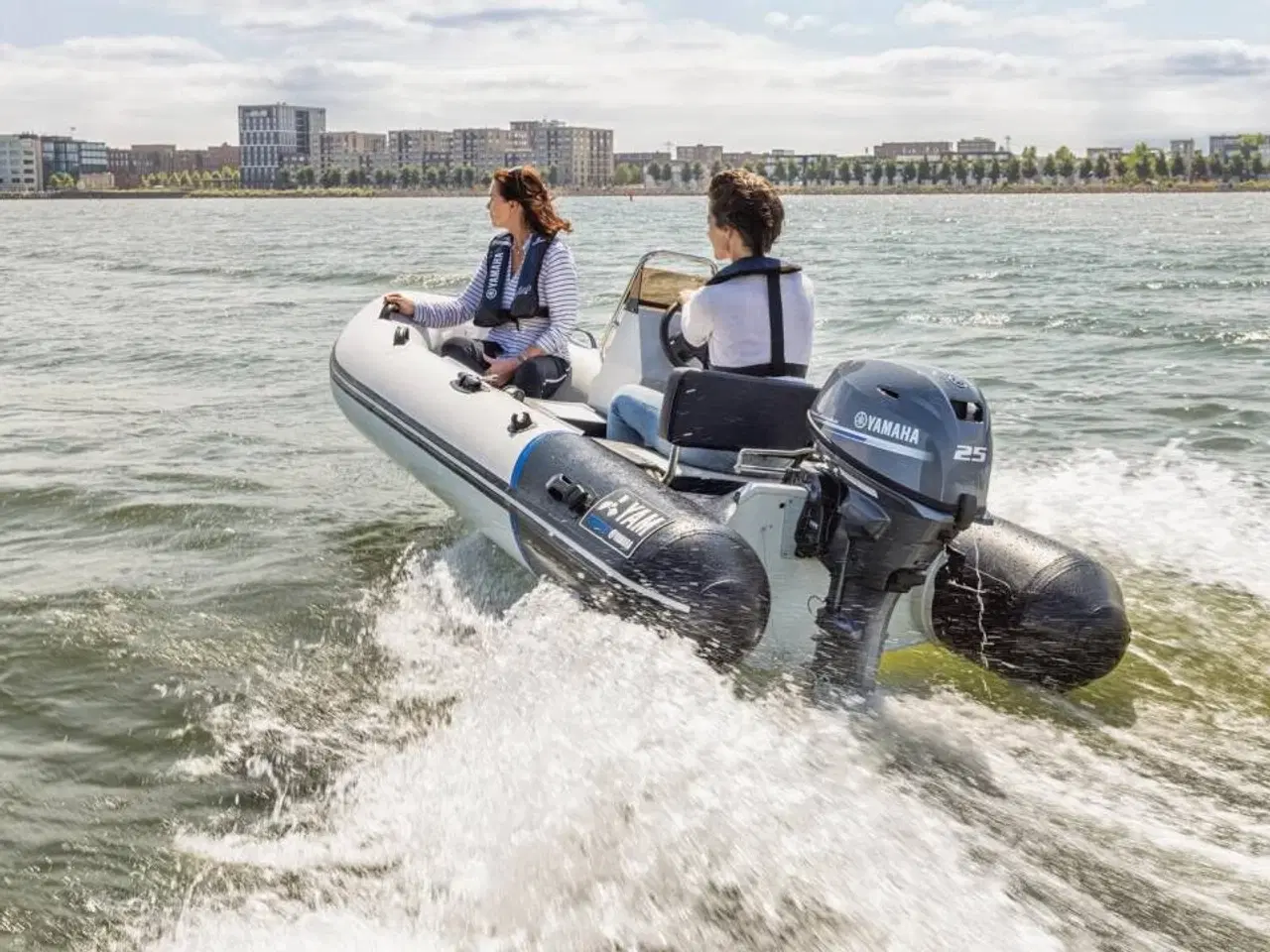 Billede 3 - YAM 350 TaF - 25 HK Yamaha m/powertrim og konsol