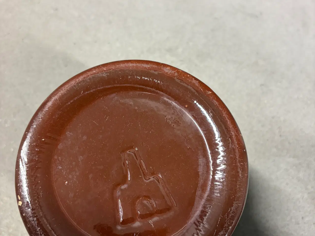 Billede 2 - Keramik ler syltekrukke