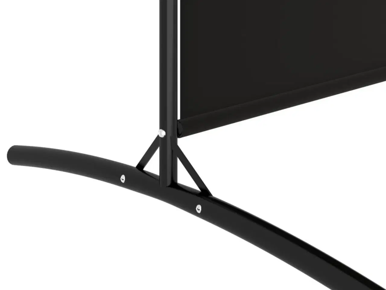 Billede 7 - 3-panels rumdeler 525x180 cm stof sort