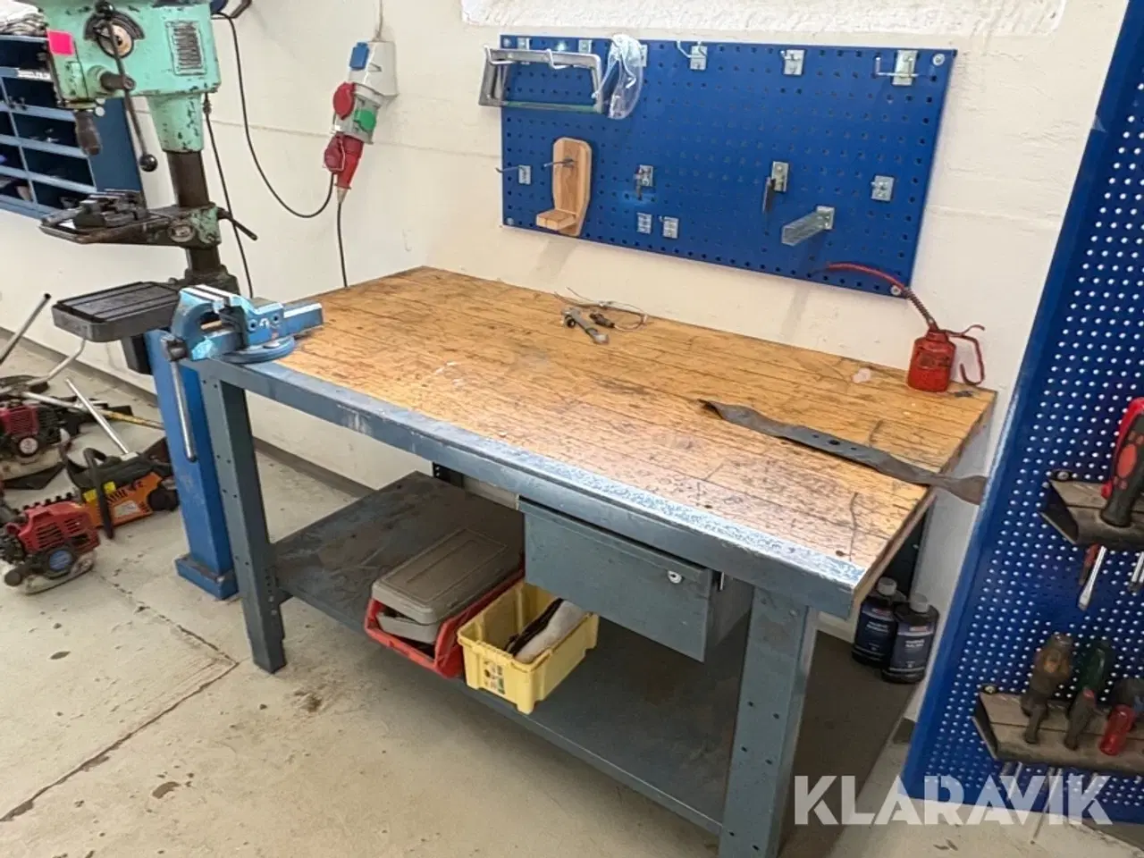 Billede 6 - Værkstedsinventar Elux, Stahlkaiser, Geovent m.fl.