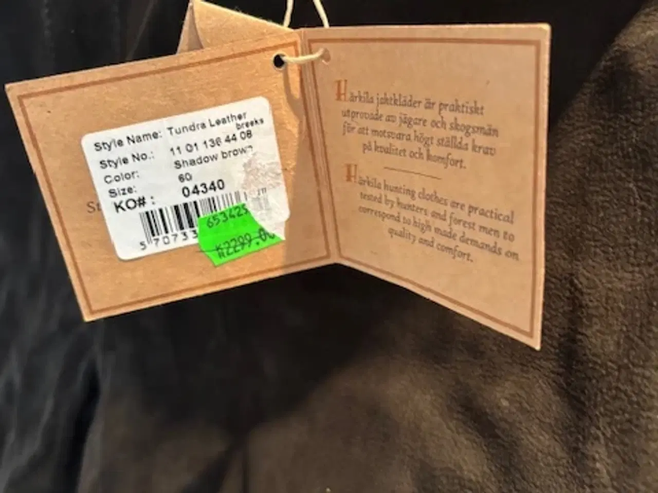 Billede 2 - Jagtbukser. Knickers. HÄRKILA.