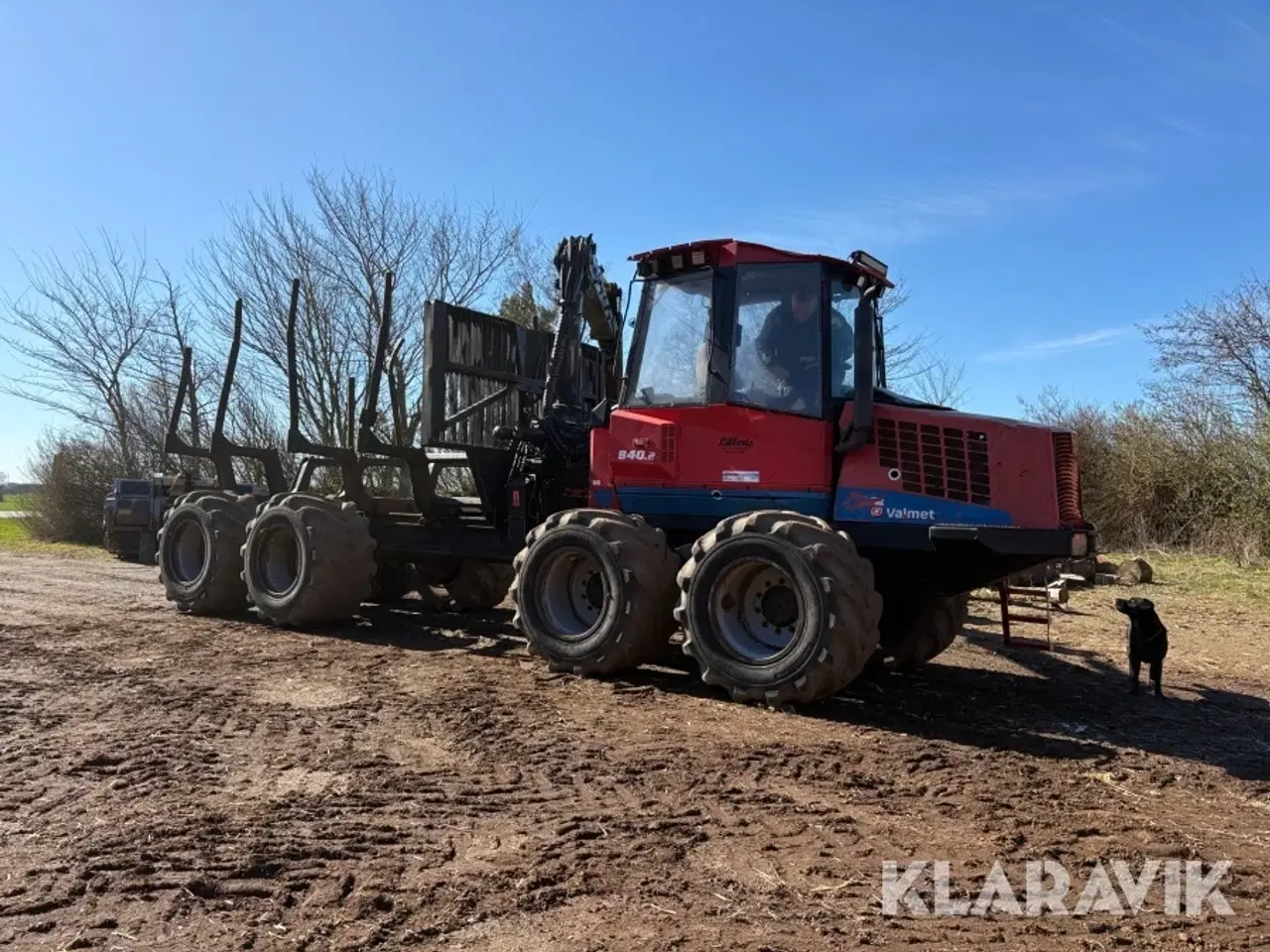 Billede 3 - Fældeudkører Valmet 840.2