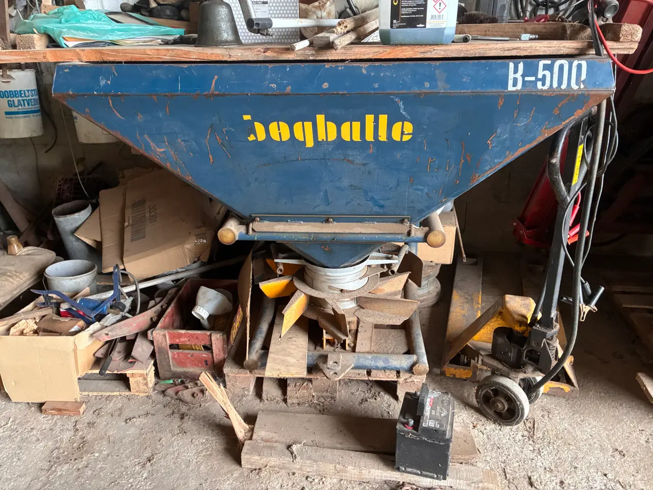 Billede 1 - Bøgballe B-500 500 kg enkeltskivet gødningsspreder