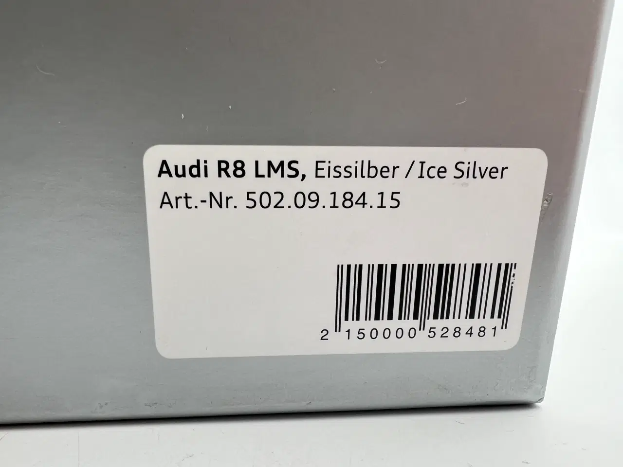 Billede 13 - 2009 Audi R8 LMS GT3 Presentation 1:18 