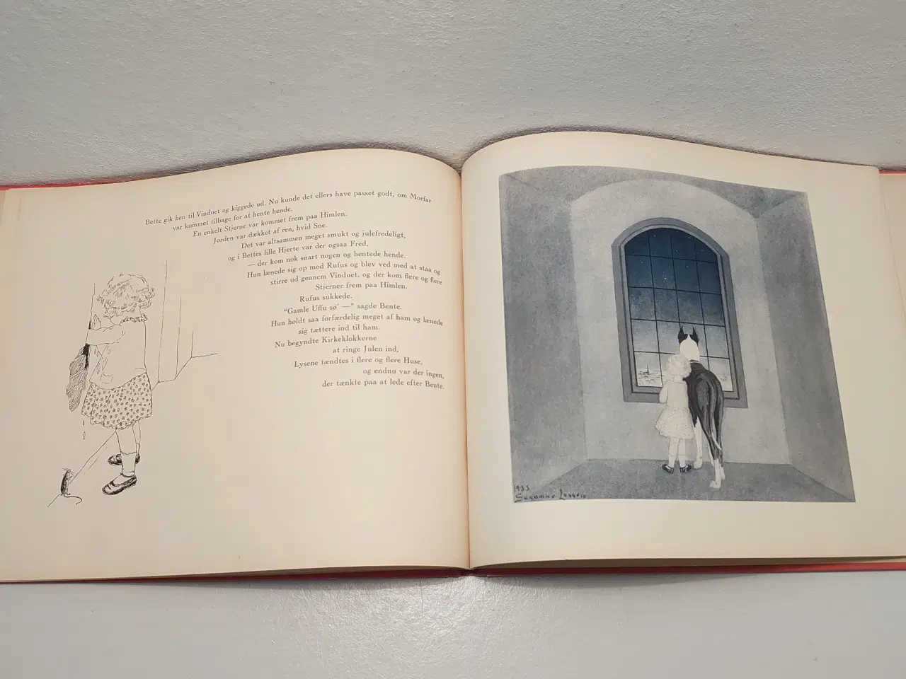 Billede 6 - Suzanne Lassen: Bente og Rufus. 1. udg.1933.