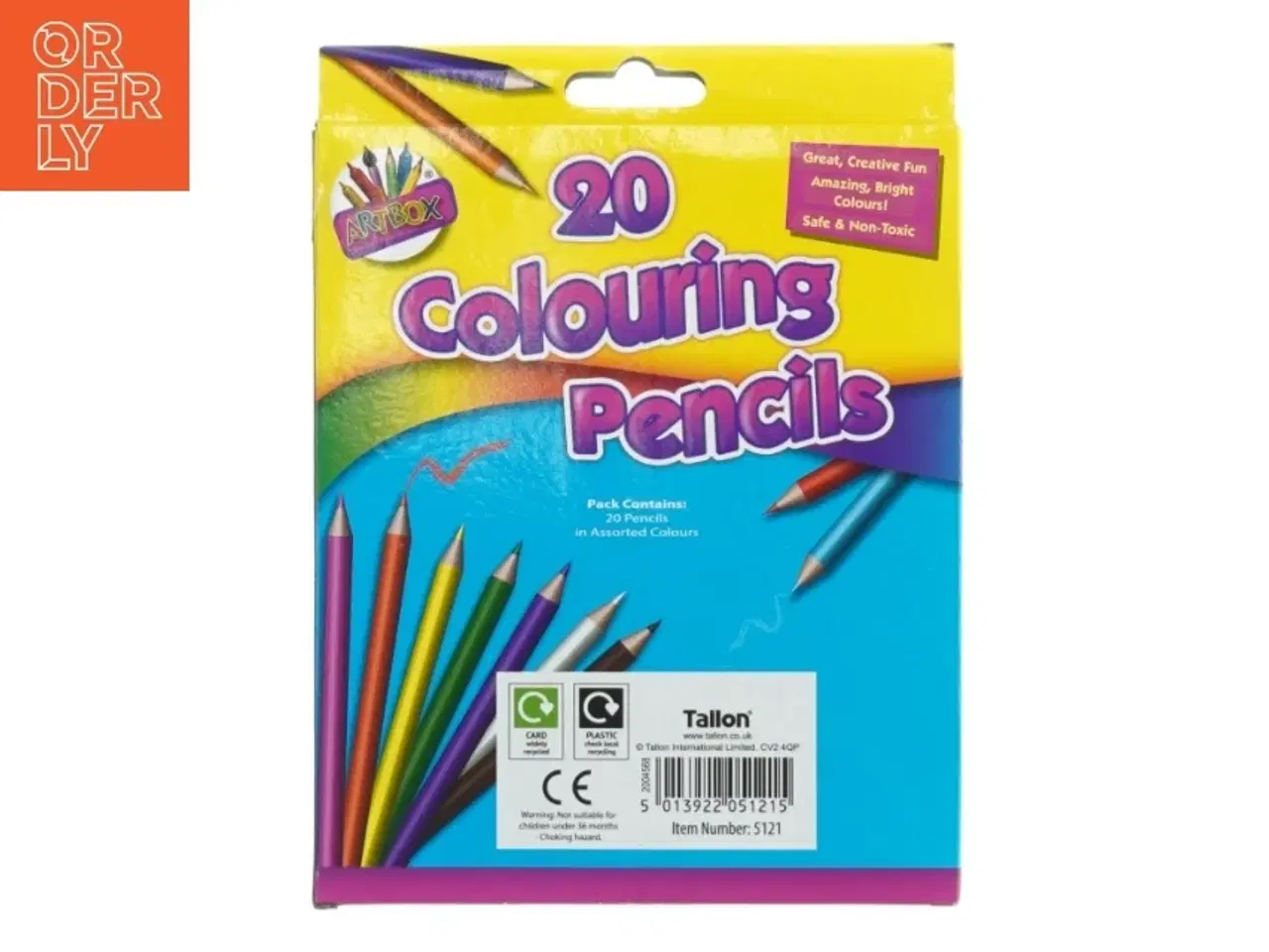 Billede 2 - Farveblyanter, 20 stk fra Artbox (str. 20 blyanter)