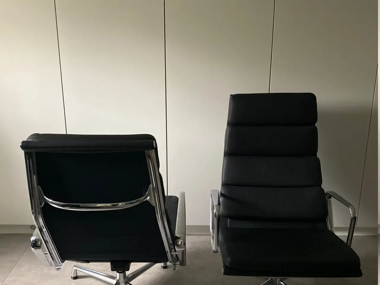 Billede 3 - Eames loungestol, model EA-222 Softpad