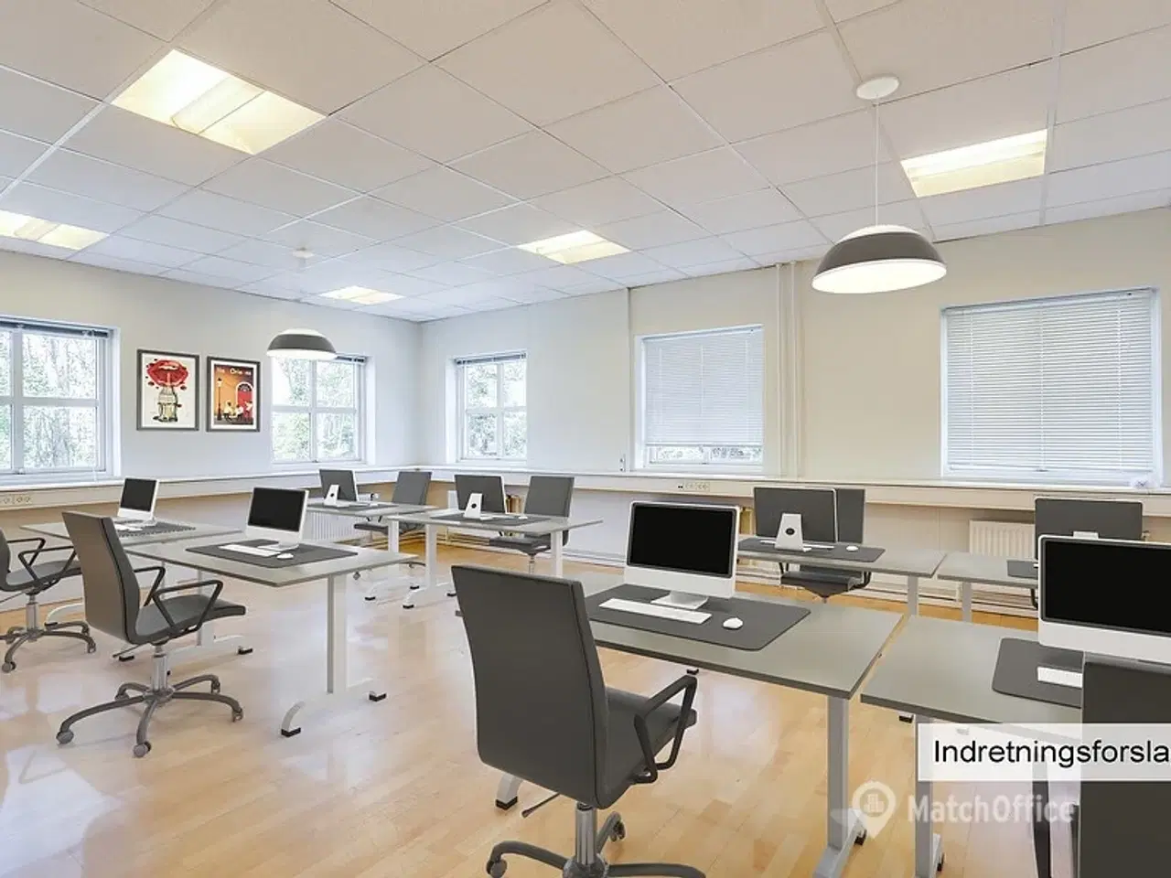 Billede 7 - Lyse og åbne kontorlokaler med fleksibel planløsning