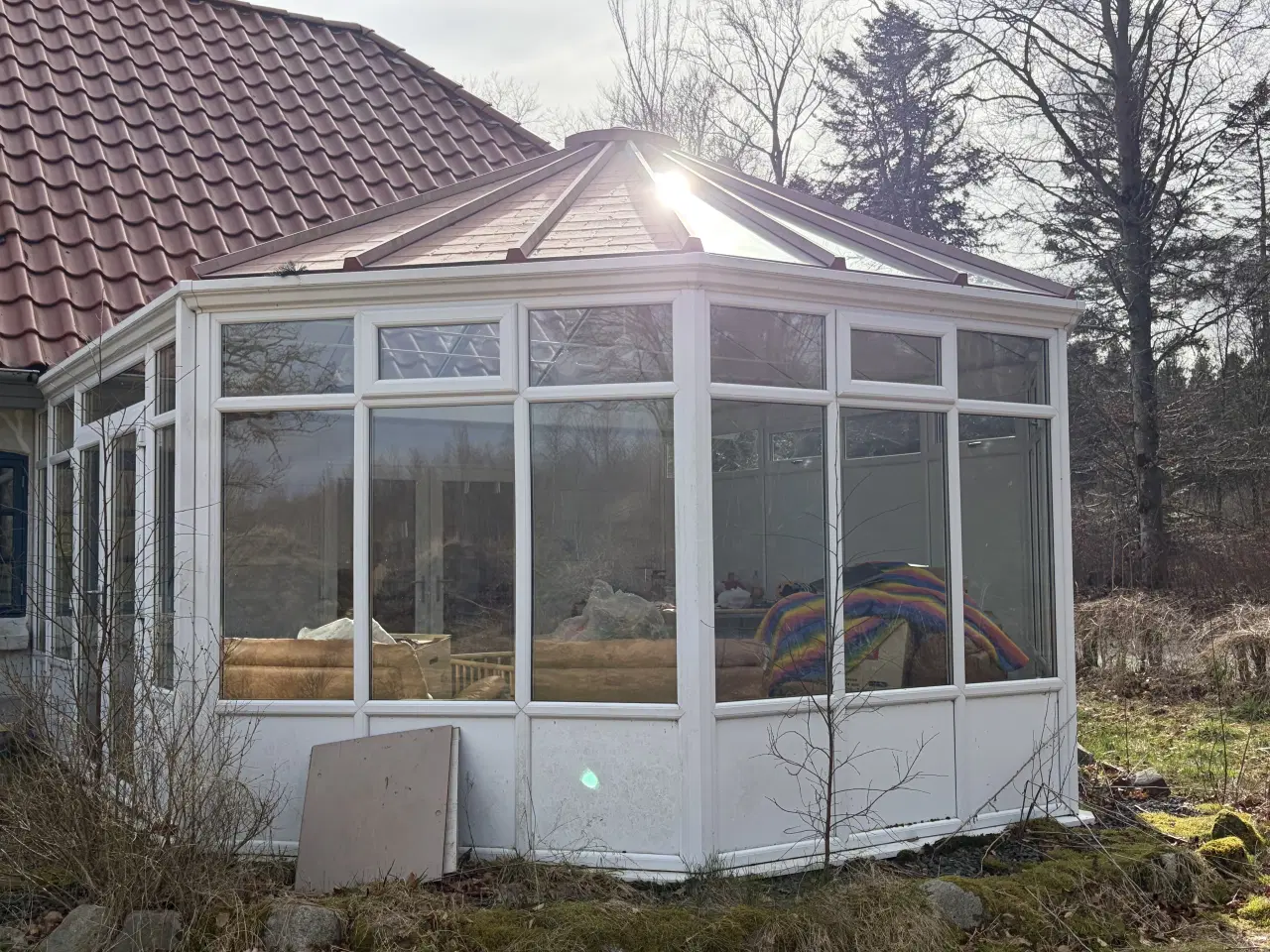 Billede 6 - RESERVERET - Udestue med dejlige glasloftspartier