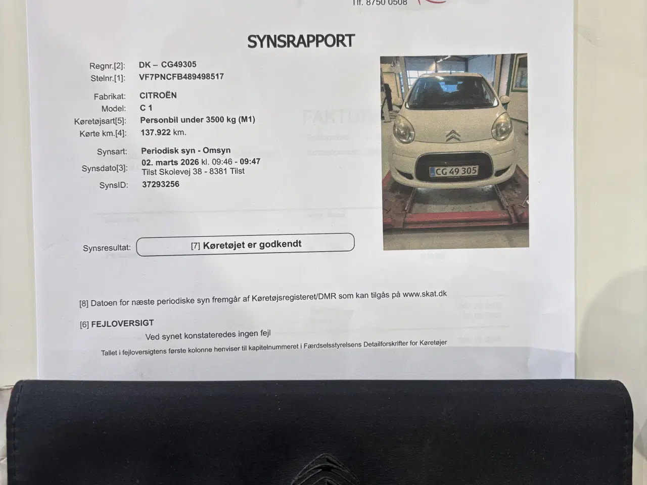 Billede 8 - Citroen 1,0i Clim 5d - nysynet, 2010