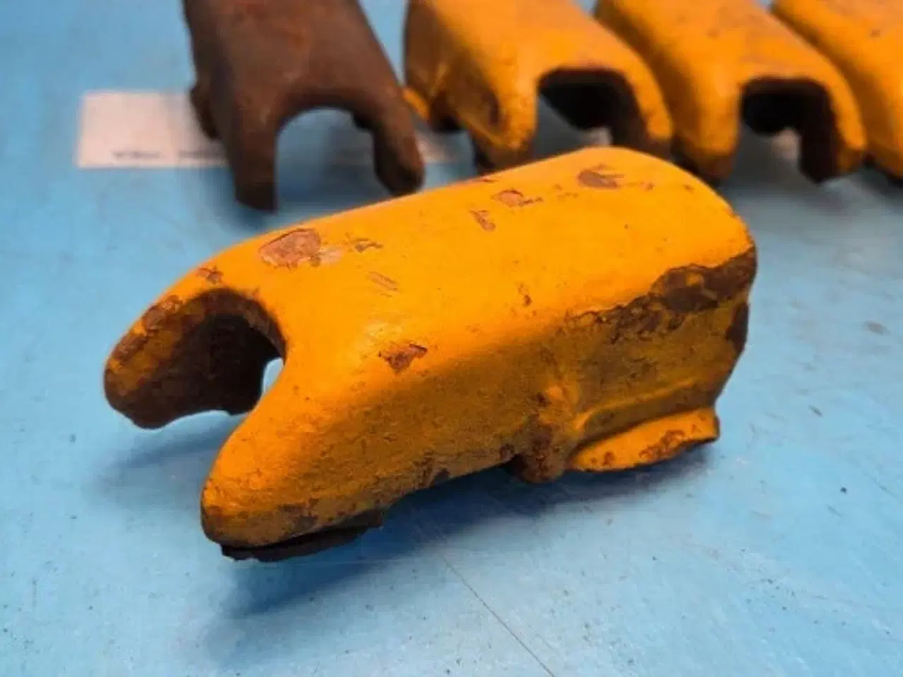 Billede 10 - Hydrema 806 Tænder Til Frontskovl 11 Stk 548113