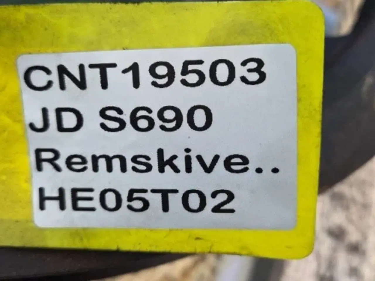 Billede 14 - John Deere S690 Remskive DE33047