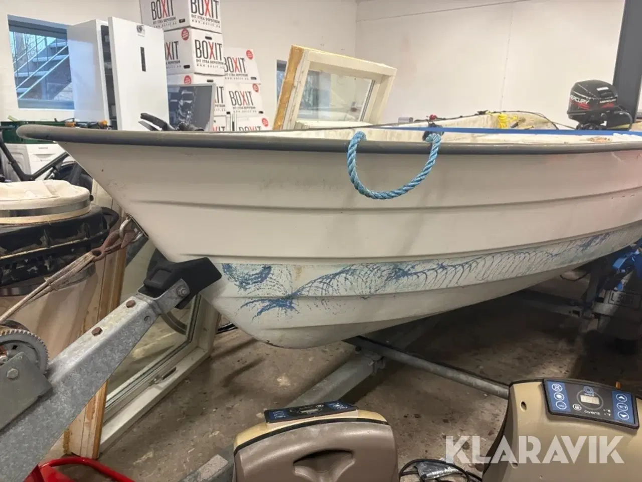 Billede 6 - Fiskerjolle + bådtrailer