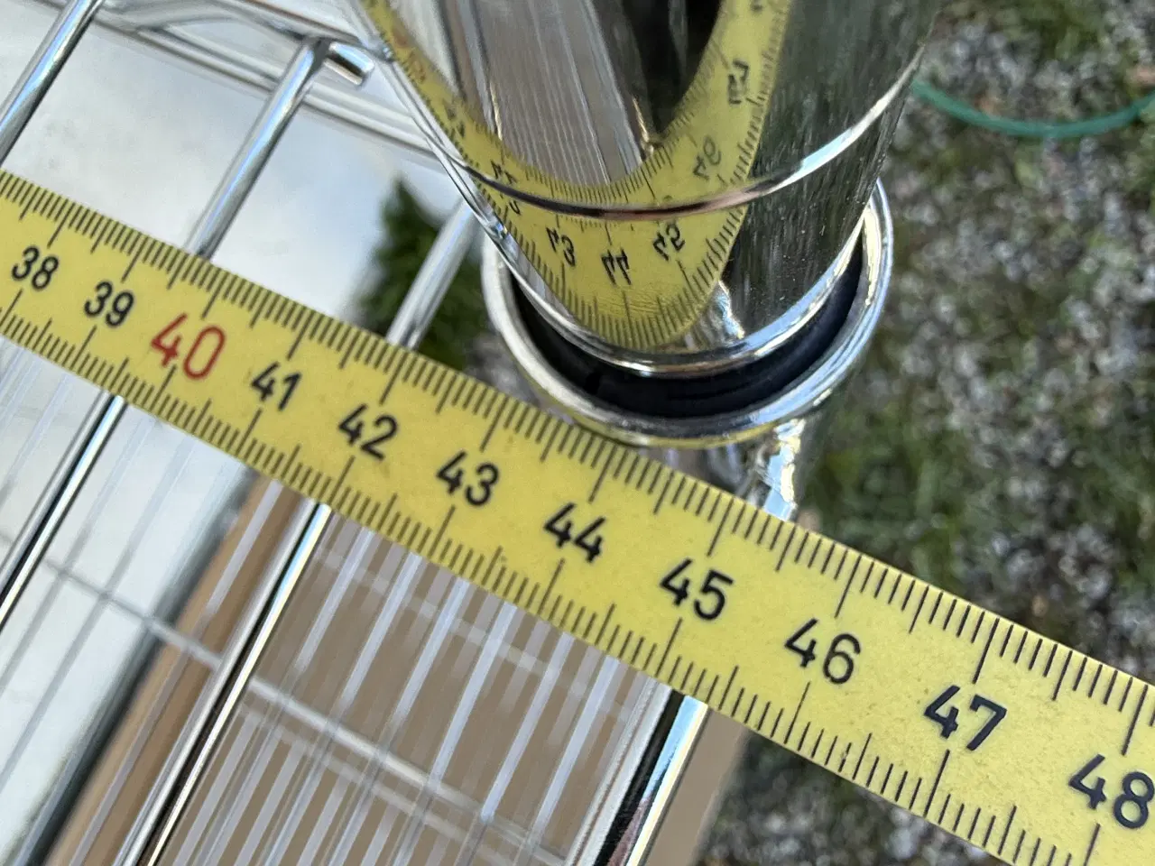 Billede 16 - 3 stk. VINDINGE Reol 6 hylder krom