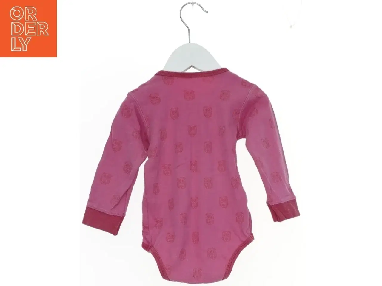 Billede 2 - Lyserød bodystocking med uglemønster fra Friends (str. 80)