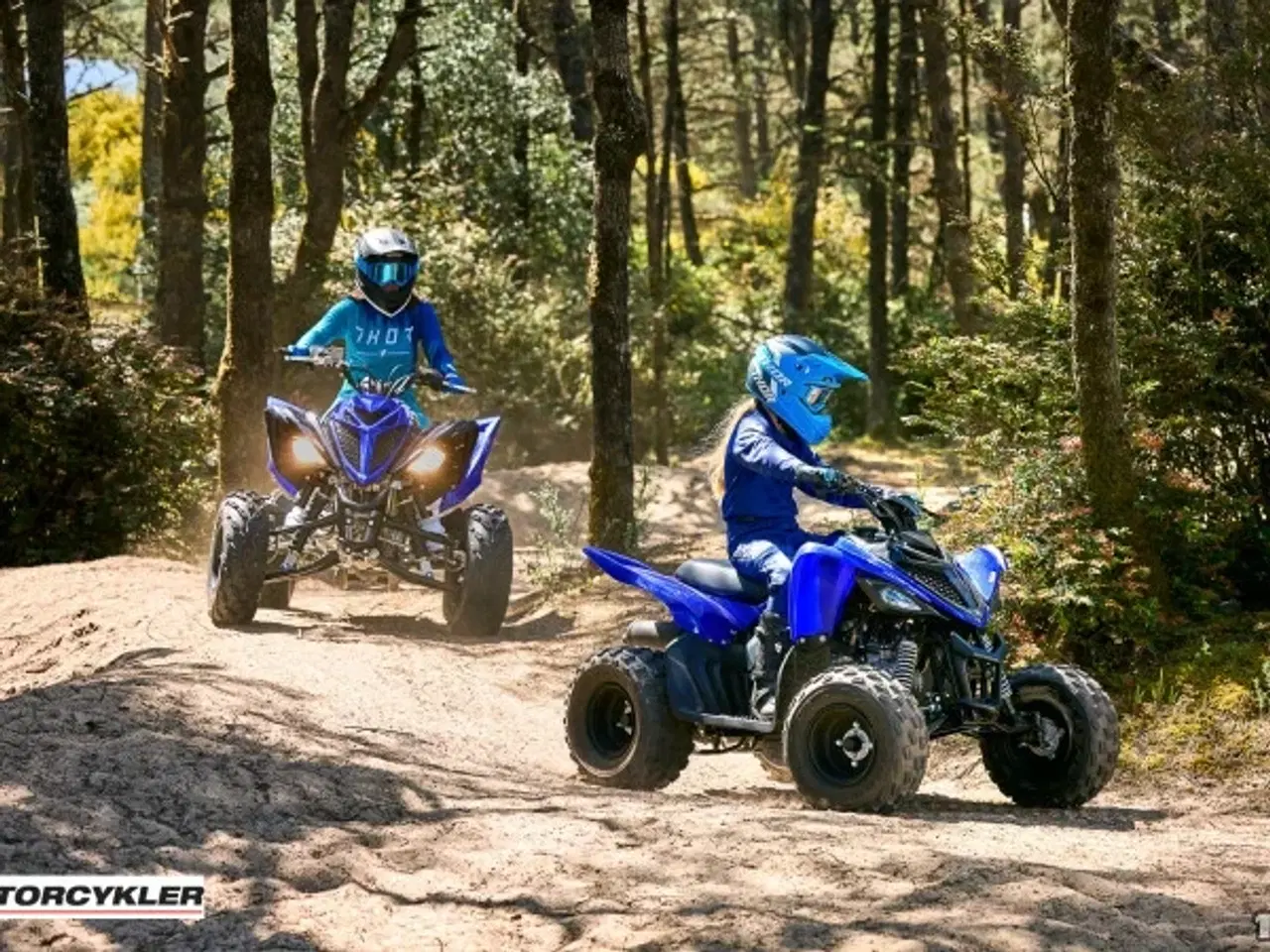 Billede 3 - Yamaha YFM 110 R Teal