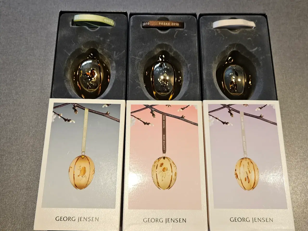 Billede 5 - 11 stk. Georg Jensen påskeæg