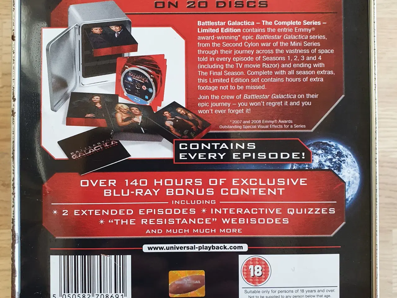 Billede 2 - Battlestar Galactica Complete Series Steelbox BD
