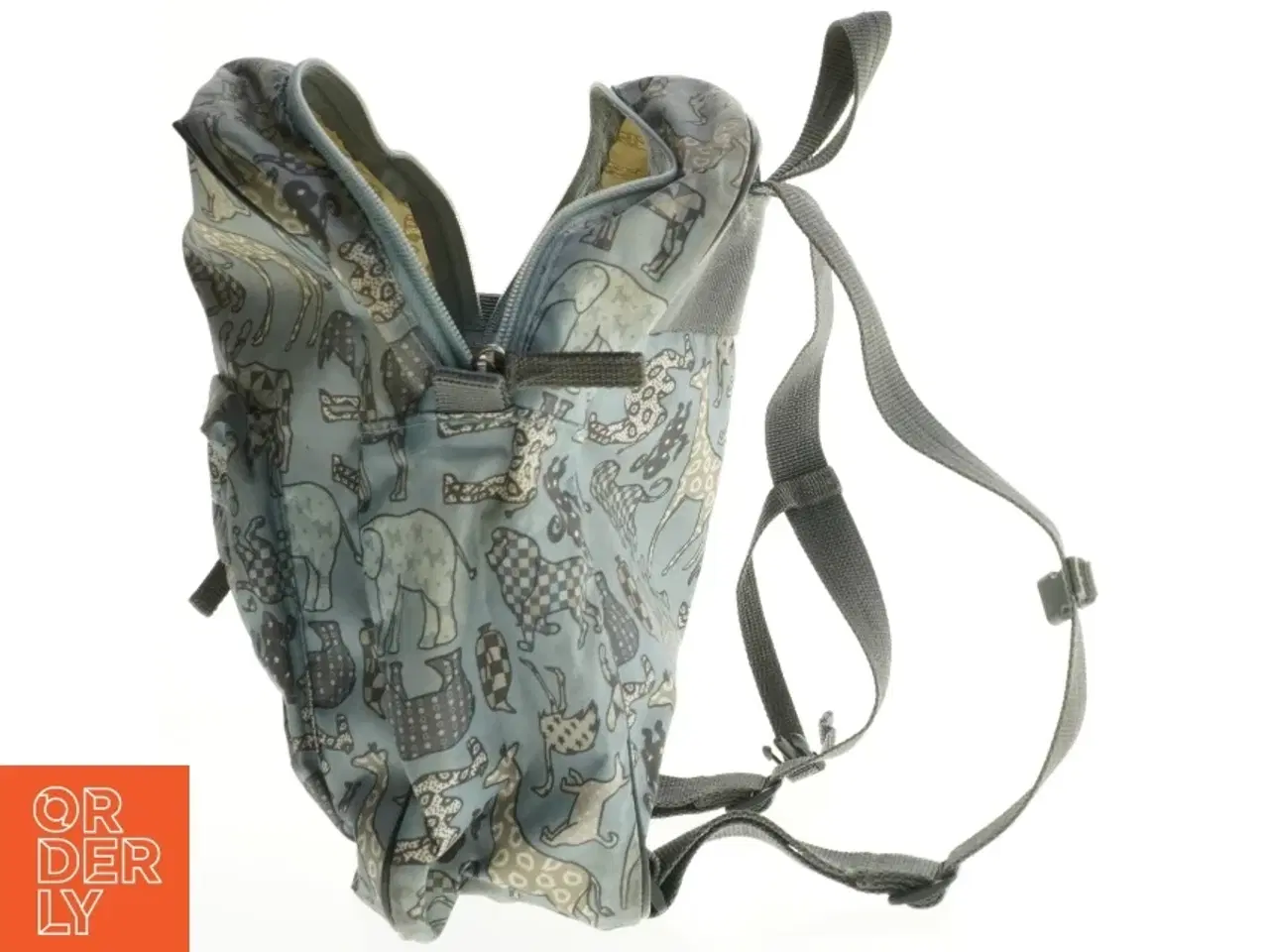 Billede 2 - Rygsæk med dyremotiv (str. 29x28 cm)