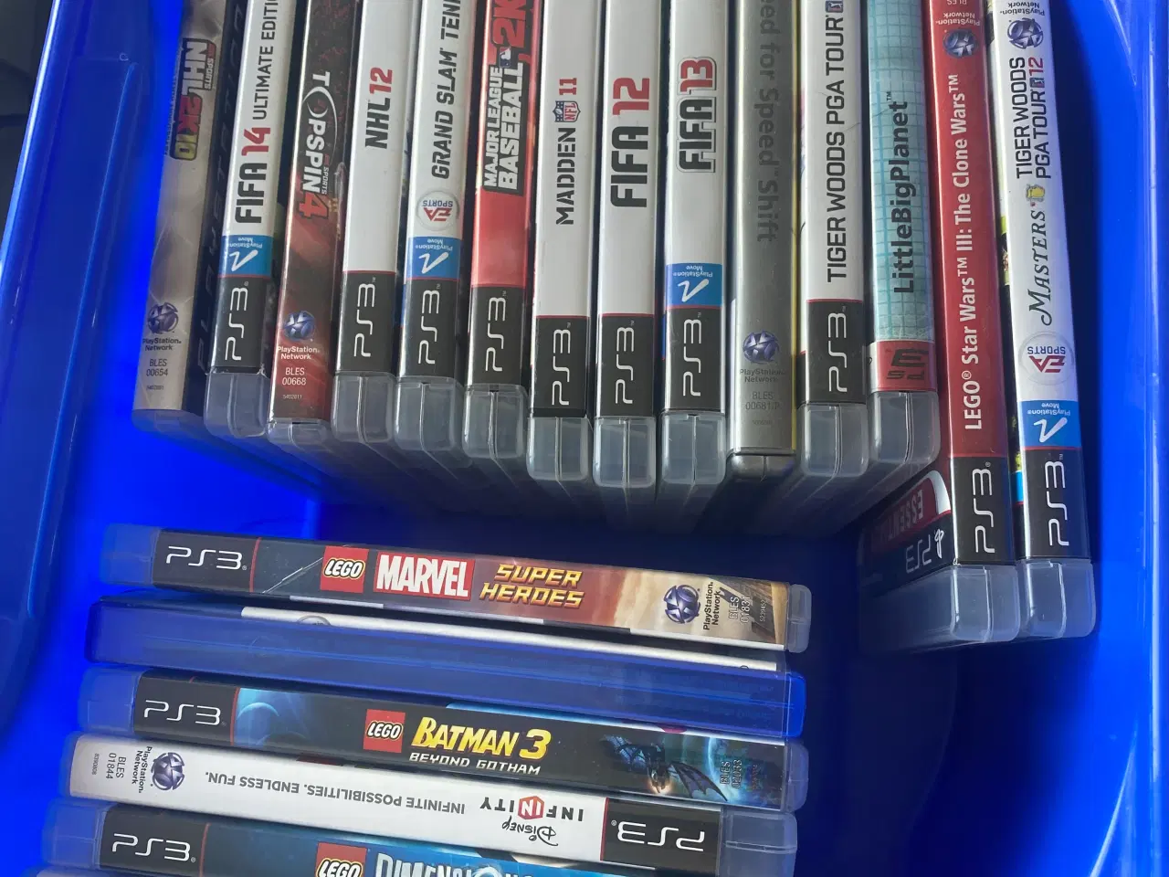 Billede 1 - Playstation 3 med 21 spil og andet udstyr