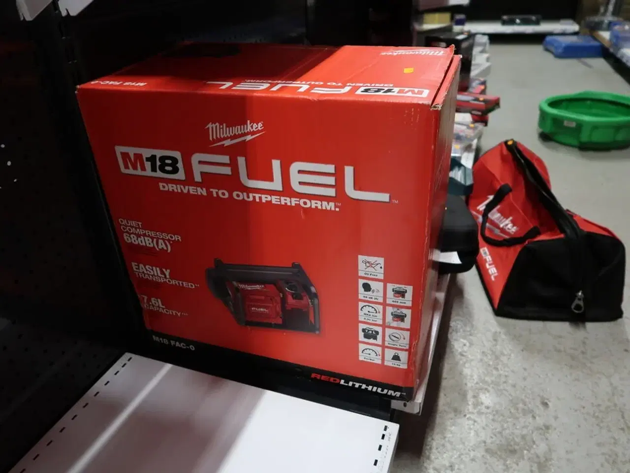 Billede 1 - Kompressor MILWAUKEE M18 FAC-0