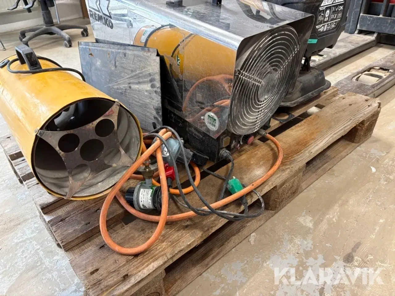Billede 7 - Varmekanoner Master & Remko Gas & diesel (3 styk)